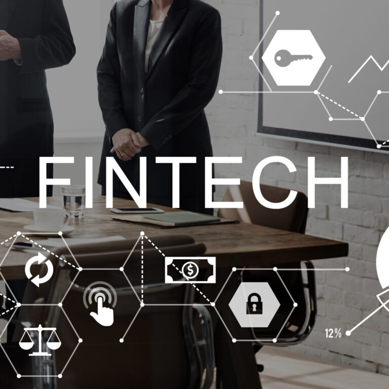 Fintech Investment Financial Internet Technology Concept